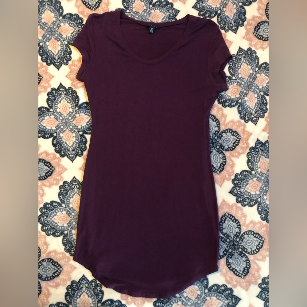 Burgundy Mini Dress✨